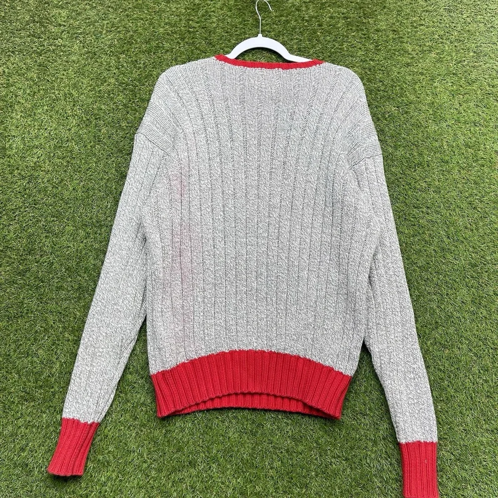Vintage Polo Ralph Lauren Sweater Mens Large Ribbed PRL Polo Sporting Goods 90s